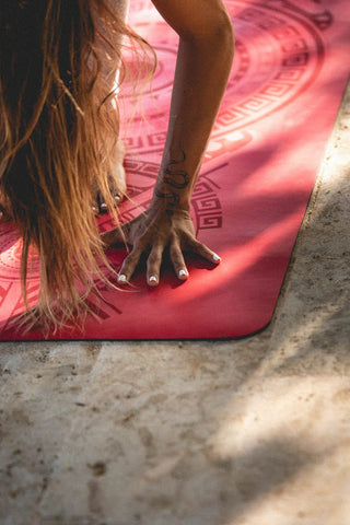 Sticky Yoga Mat - Chili Pepper Red