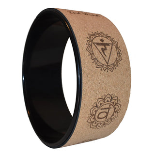 2nd Wind -Chakra Cork Yoga Wheel