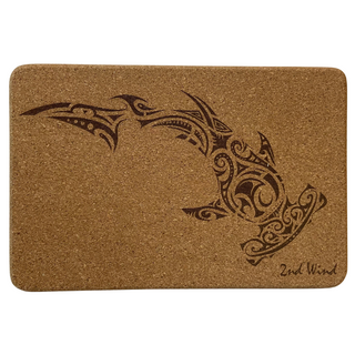 Practice in style with this eco-friendly and sustainable 3x6x9 cork yoga block from 2nd Wind Health