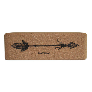 Practice in style with this eco-friendly and sustainable 3x6x9 cork yoga block from 2nd Wind Health