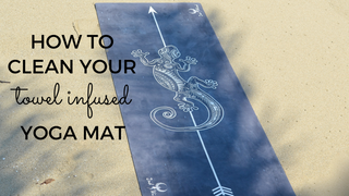 How To Clean Your Towel Infused Yoga Mat