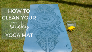 How To Clean Your Sticky Yoga Mat
