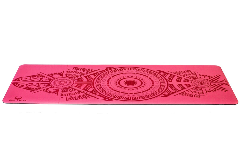 2nd Wind - Sticky Yoga Mat - Flamingo Pink