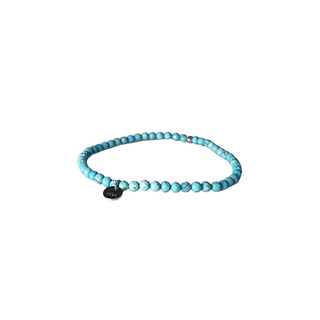 Divine Harmony Bracelet: Turquoise & Lava Stone
